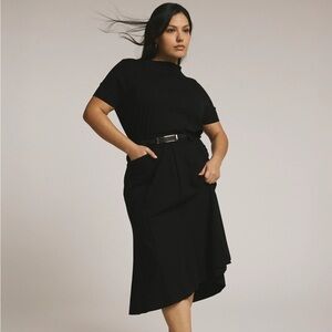 Universal Standard Black A-Line Skirt